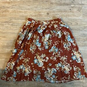 Floral skirt